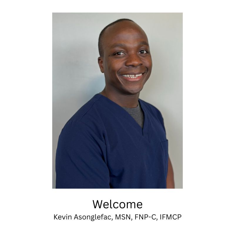 Kevin Asonglefac, MSN, FNP-C, IFMCP